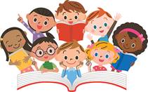Myndaniurstaa fyrir reading clipart