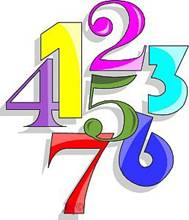 Myndaniurstaa fyrir numbers clipart